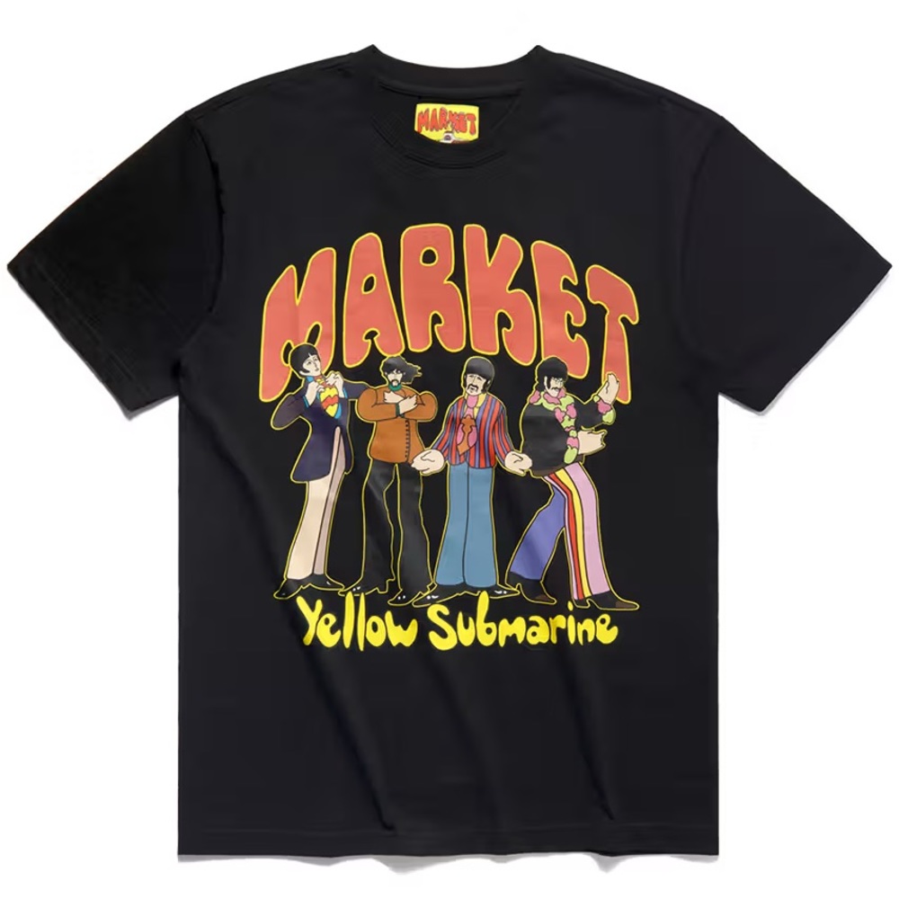 Chinatown Market x The Beatles ( Yellow Submarine ) Men's T-Shirt Brand New